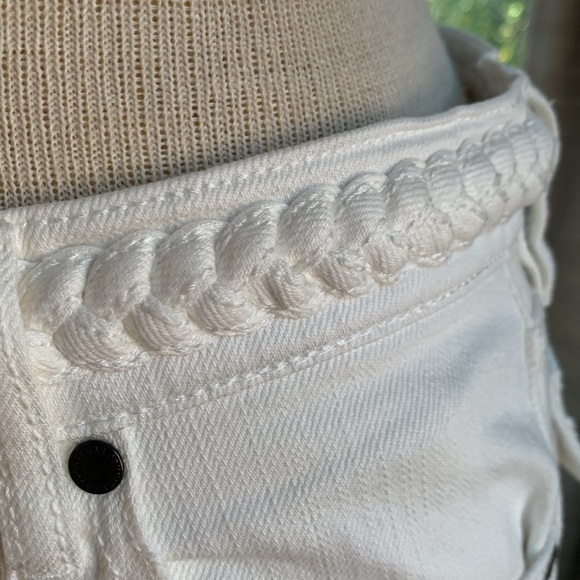 Johnny Was The Braided high rise relaxed fit easy through hip wide leg pants - Picture 3 of 15